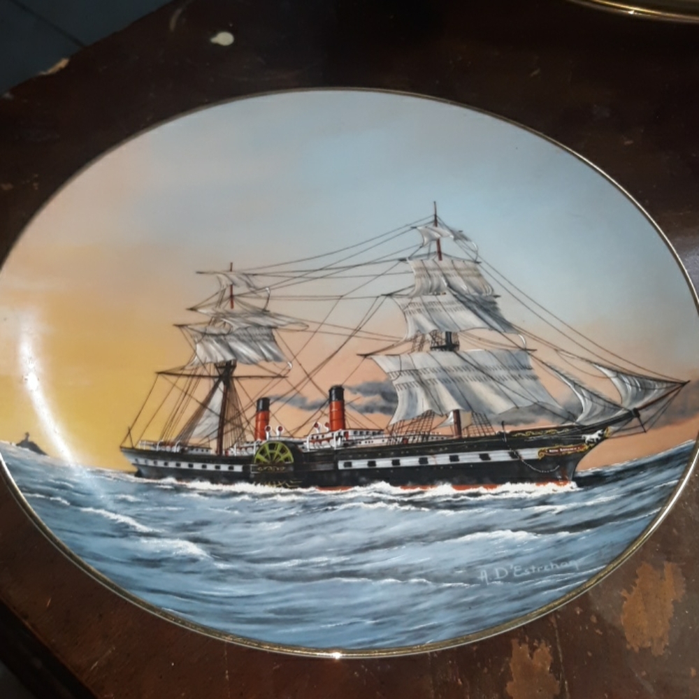 Royal Cornwall collectable plate